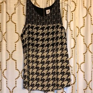 Cabi Houndstooth blouse